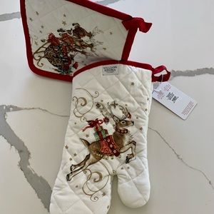Williams Sonoma Mitt & Potholder